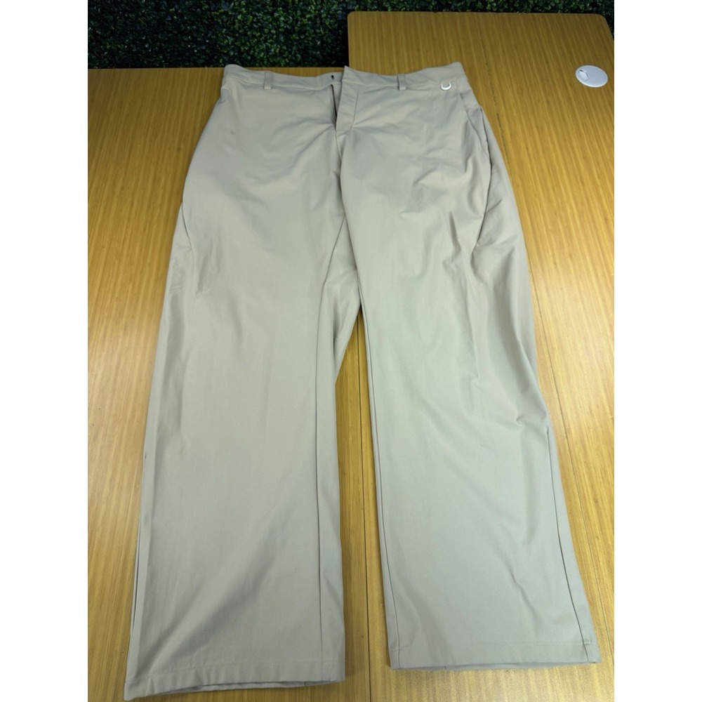 NEW $120 NIKE 24.7 PERFECTSTRETCH DRIFIT UV UTILITY PANTS KHAKI HV0377-253 36x32 - Picture 2 of 7